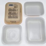 Moulded waterproof food tray