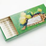 Chocolates with matchstick type frame